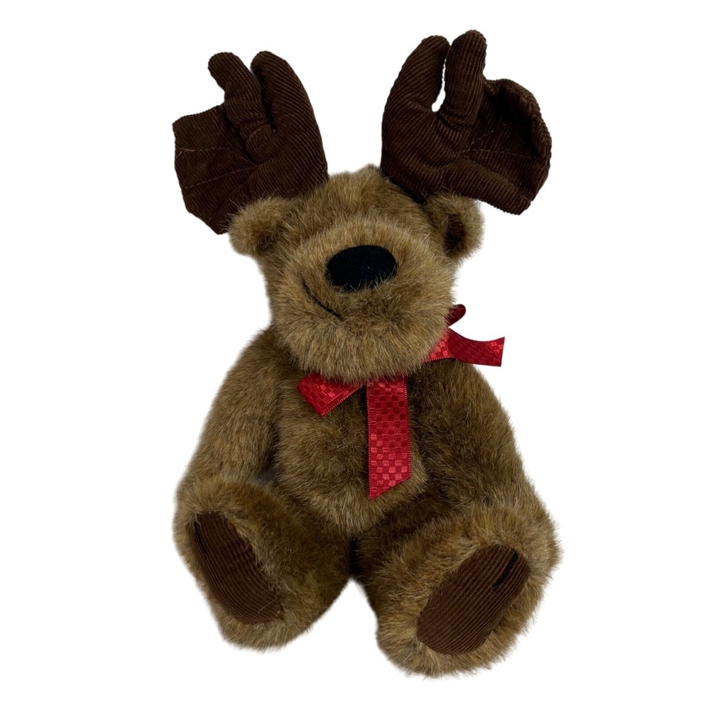 Boyds Bears Malone E. Moosetrax Plush Stuffed Animal Collectible New